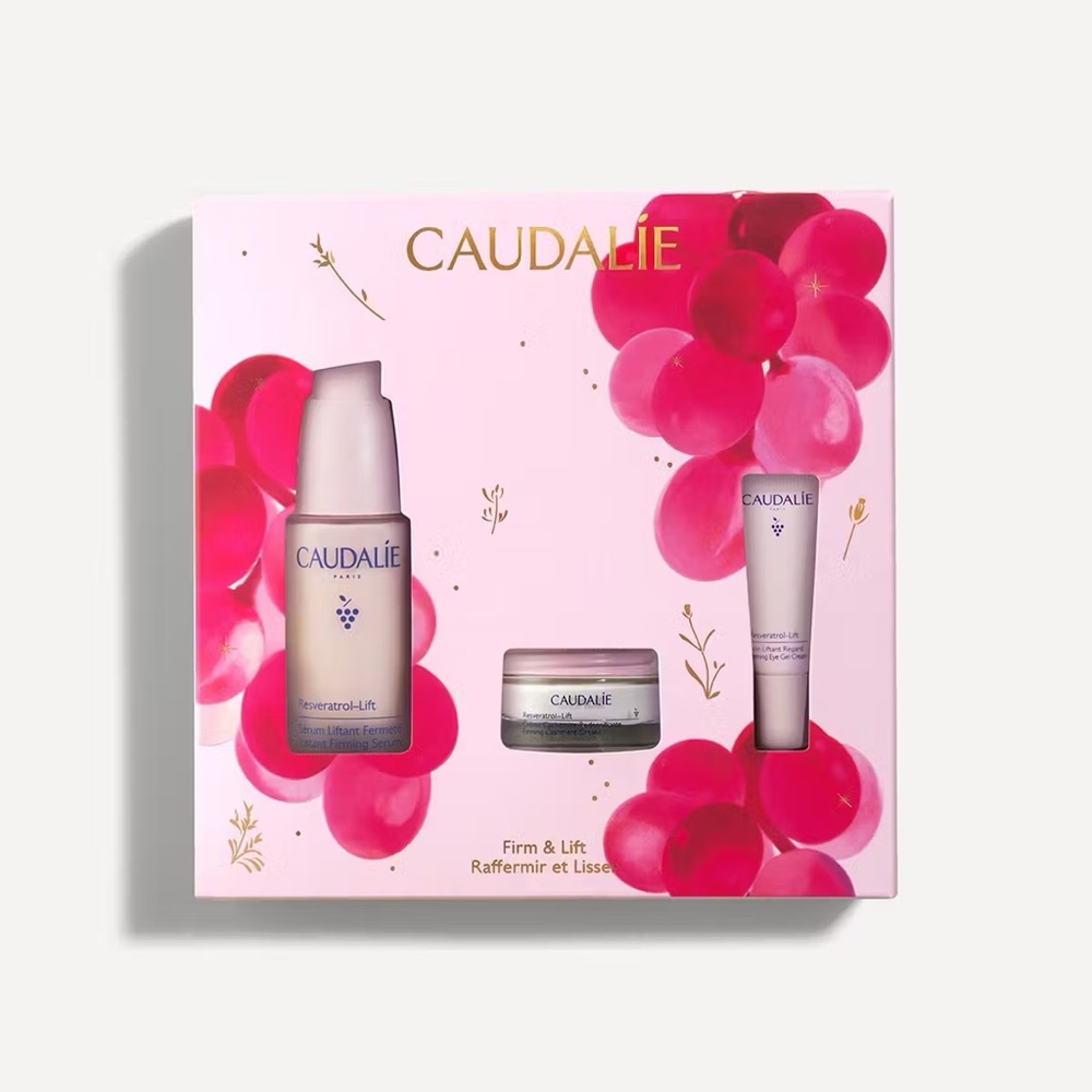 Caudalie Resveratrol Lift & Firm Gift set brand new